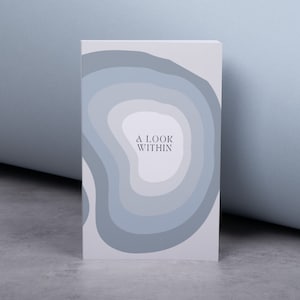 A look within - simple, guided, reflective & interactive undated journal