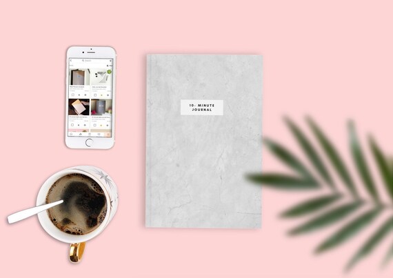 10-minute Daily Gratitude Bullet Journal: Guided, Reflective & Simple