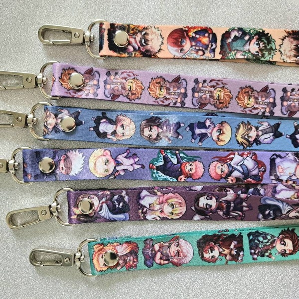 Anime lanyard