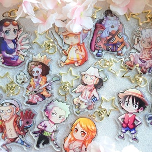 Pirate crew anime charms