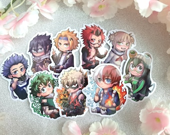 Hero anime SMALL sticker - Youth