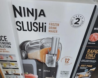 Nueva máquina profesional para hacer bebidas congeladas Ninja SLUSHI, 88 oz, sin hielo, 5 programas preestablecidos (FS301)