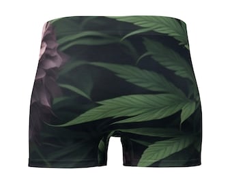 Sativa Pink Flowers Women's Men's Boxer Briefs
