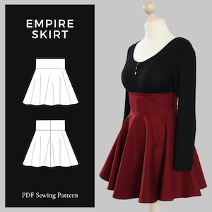 High waisted skirt pattern free online