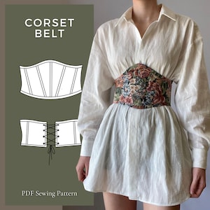 19 Best Denim corset belt ideas  denim corset belt, denim corset