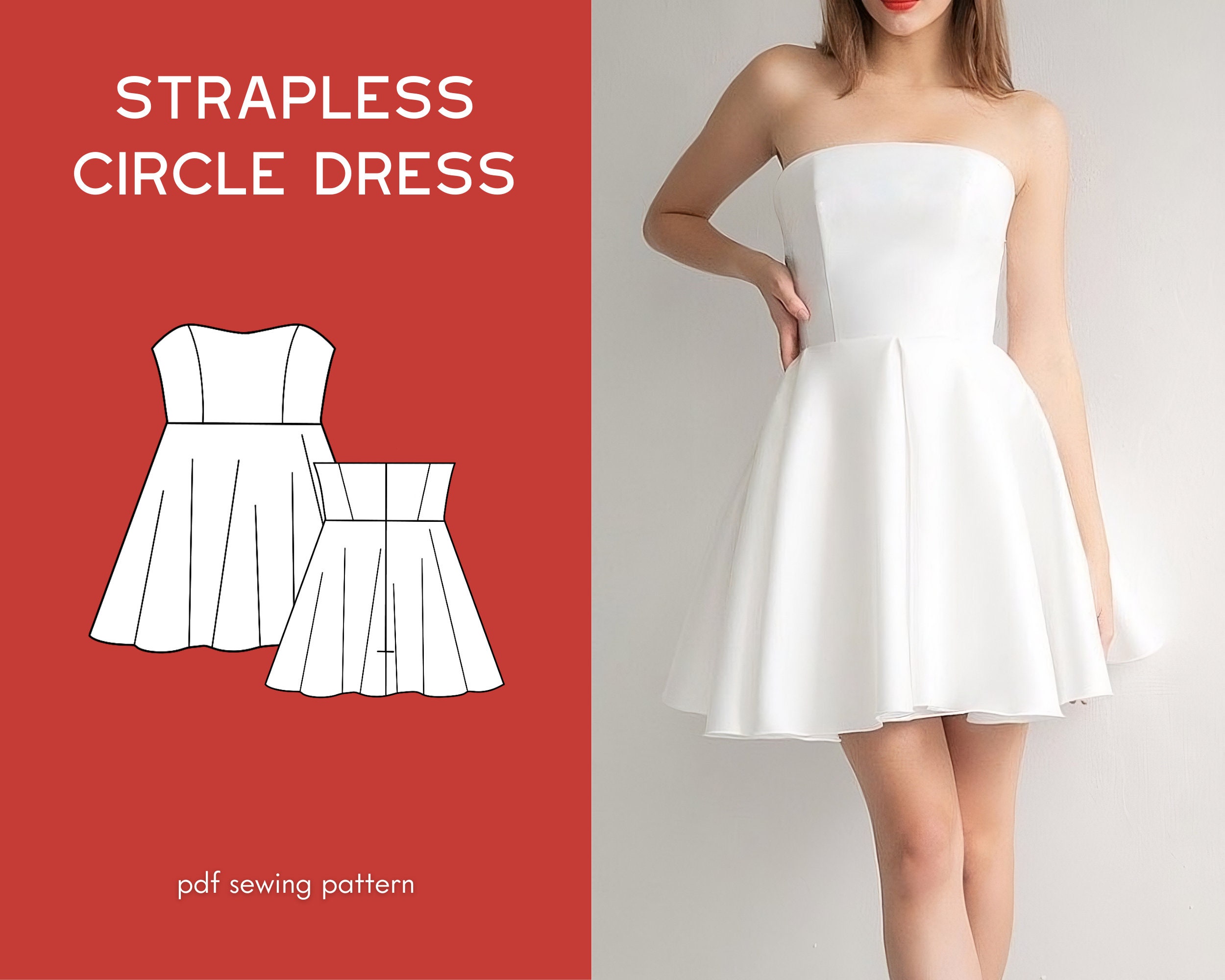 Strapless Dress Patterns