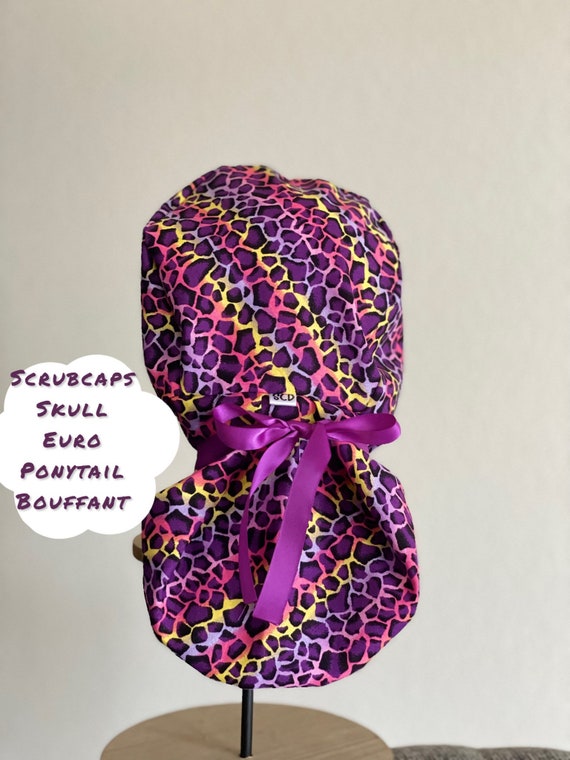Women Ponytail Scrub Hat Nurse 