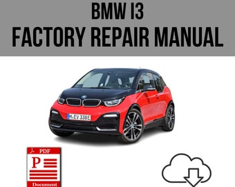 BMW I3 2013-2018 Workshop Service Repair Manual Download