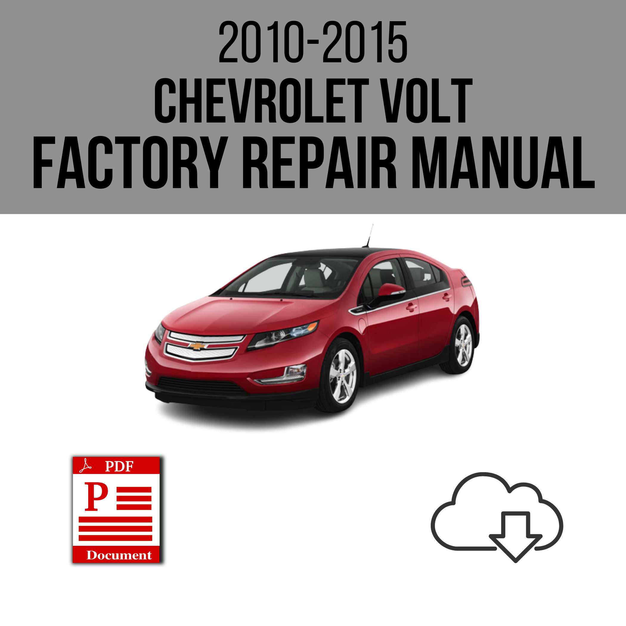 Chevrolet Volt 2010 2015 Workshop Service Repair Manual Download