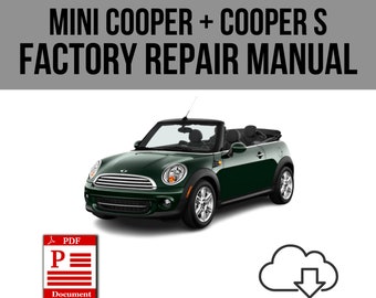 Télécharger le manuel de réparation du service d'atelier Mini Cooper + Cooper S 2006-2013