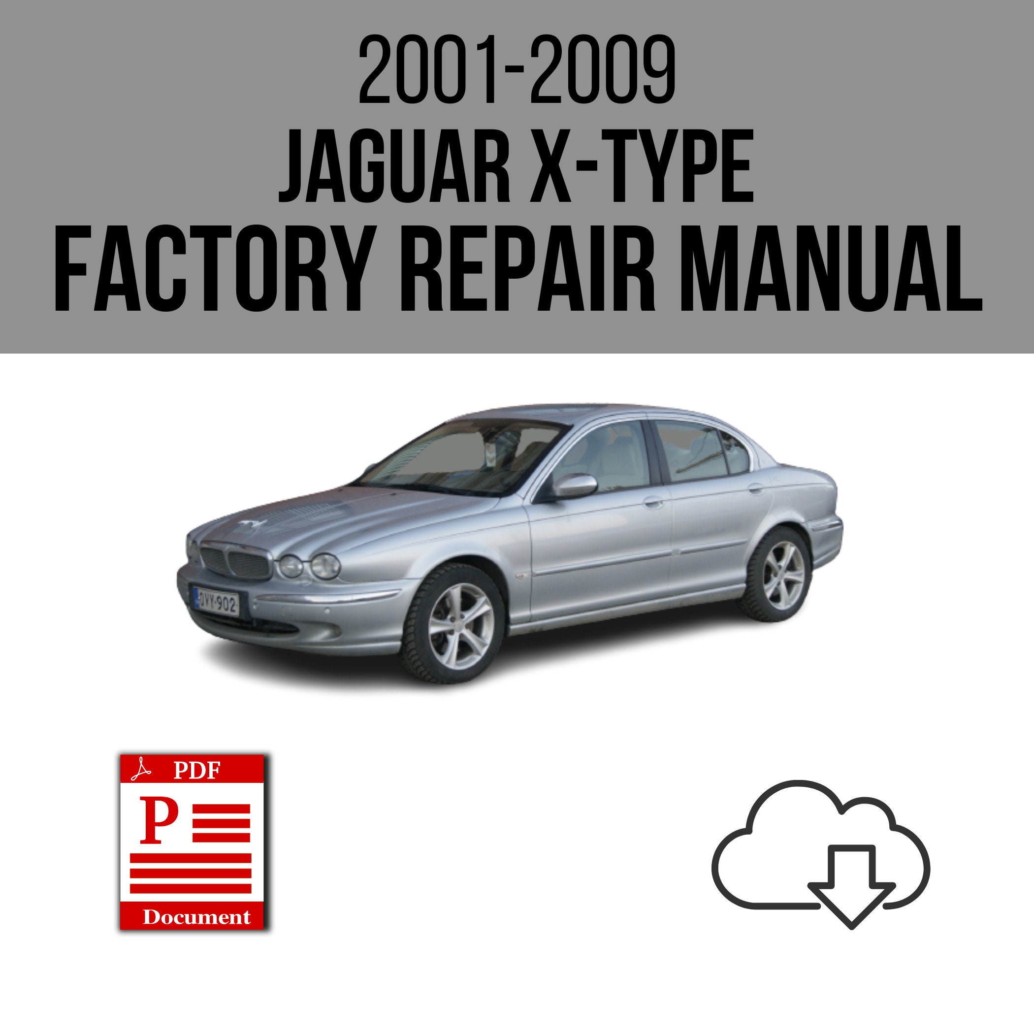 Download del manuale di riparazione del servizio di officina Jaguar X-Type 2001-2009