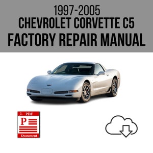 Chevrolet Corvette C5 1997-2005 Atelier Service Réparation Manuel Télécharger