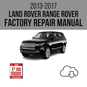 アクセサリー Range Rover Workshop Manual 1990-1994 Range Rover Workshop Manual 1990-1994 Model Years