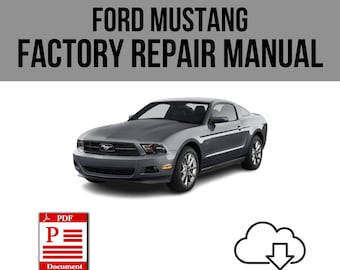 Ford Mustang 2011-2012 Werkstatt Service Reparatur Handbuch Herunterladen