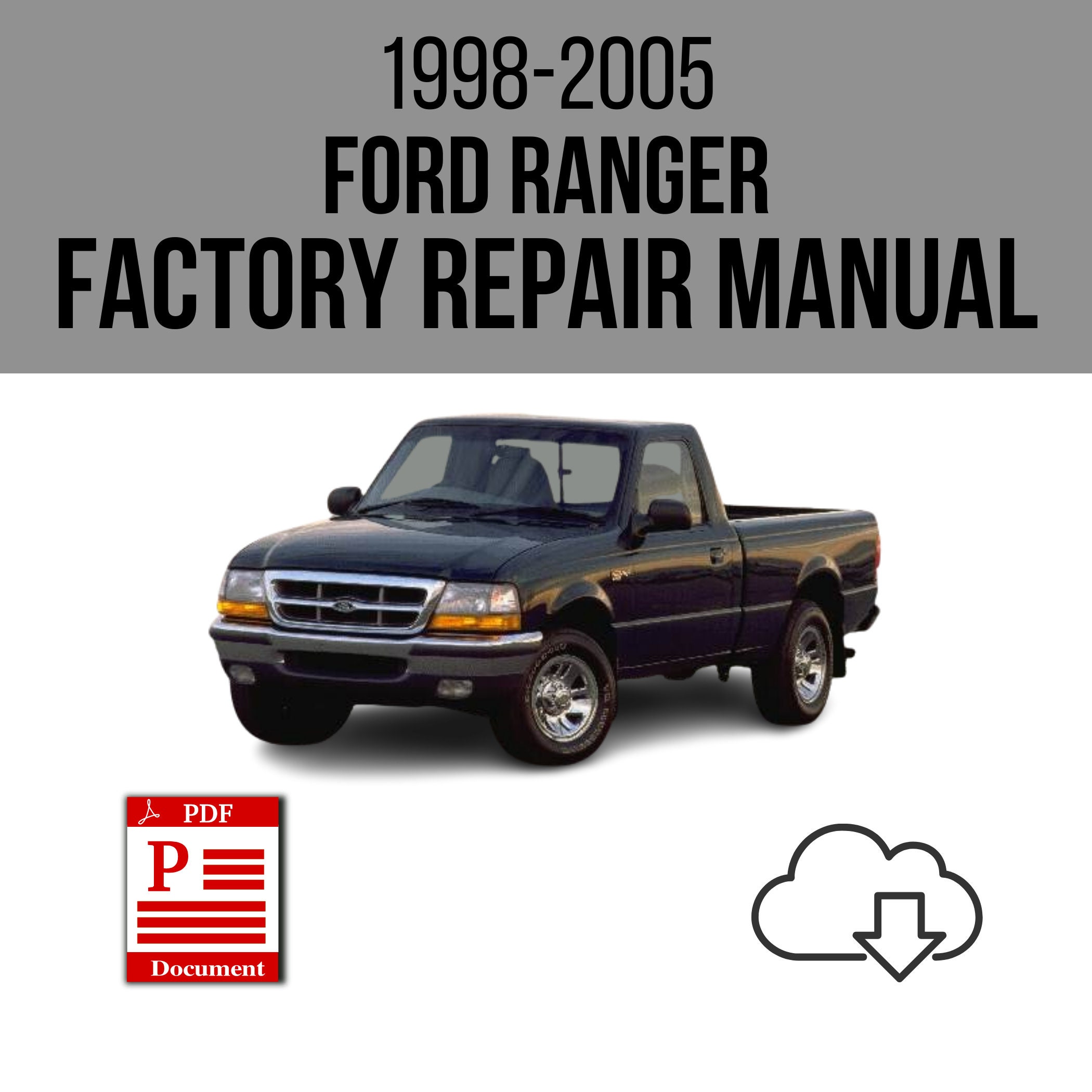 1998 FORD RANGER SERVICE MANUAL PDF FREE DOWNLOAD visual data 6