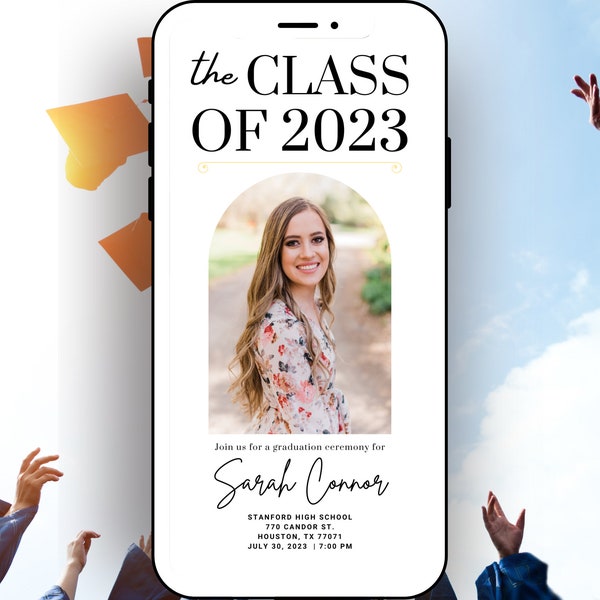 Double Graduation Invitation 2023 Etsy
