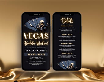 Fin de semana de soltero / Itinerario de soltero / Itinerario en Las Vegas / Fin de semana en Las Vegas / Itinerario de fin de semana