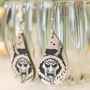 Krampus Earrings