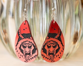 Krampus Earrings