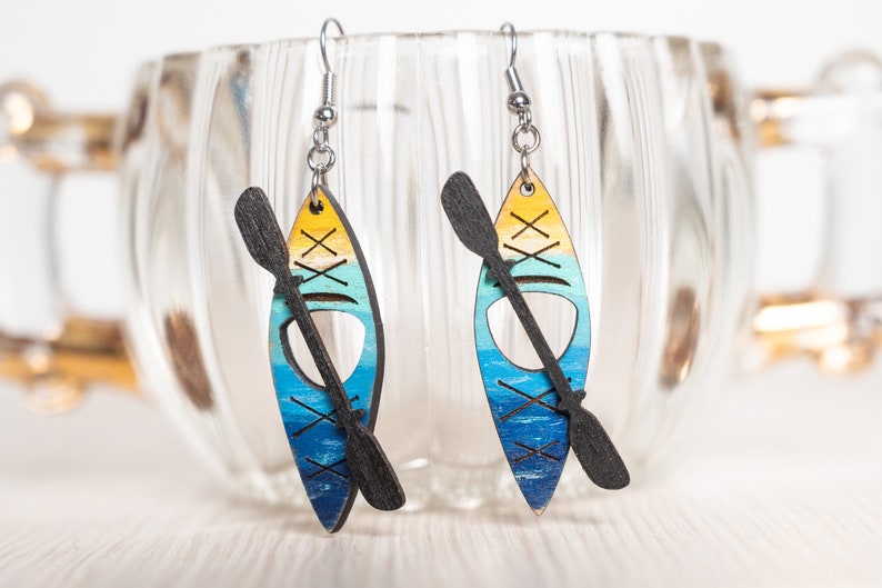 Kayak Earrings image 1