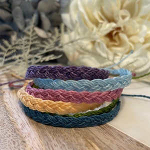 Thick shop braided anklets