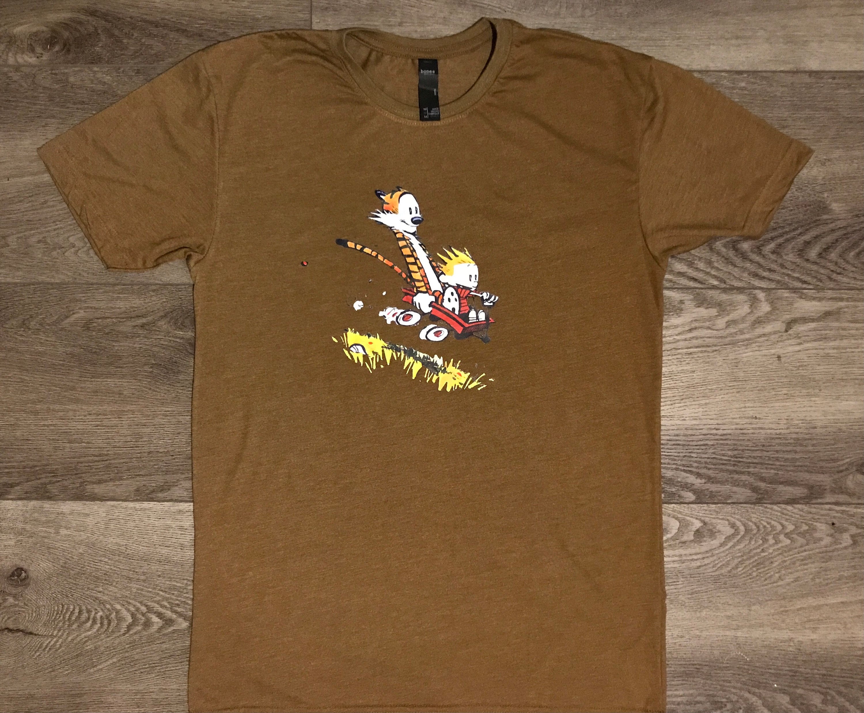 Discover Classic Calvin and Hobbes T- Shirt (Comic Strip) | Vintage comic strip T-Shirt