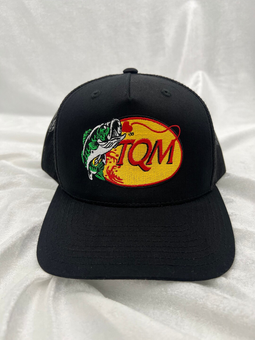 TQM Fuerza Regida Embroidered Trucker Hat Gorrita De Pescado Etsy