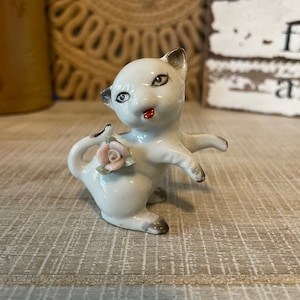Vintage, ceramic cat, Japan