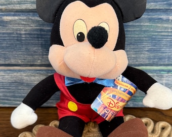 Vintage Applause Plush Windup Musical Plush Stuffed Disney Mickey Mouse 1980’s