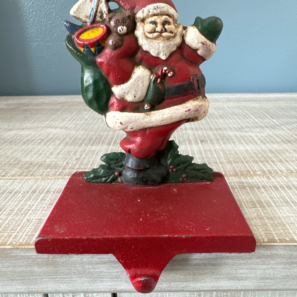 Cast Iron Stocking Holder - Etsy