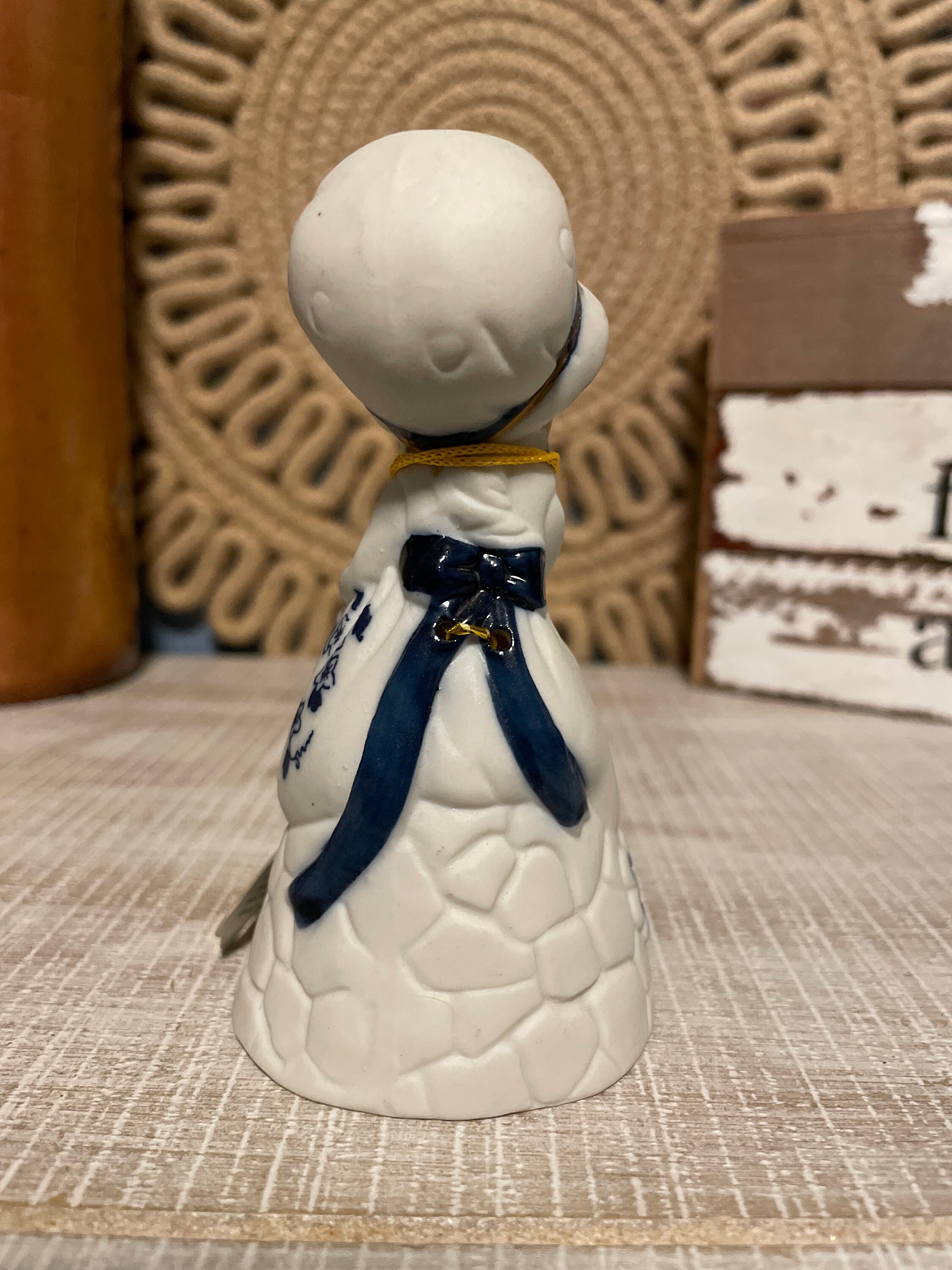 Vintage Royal Majestic Bells, Porcelain Bisque, JASCO, Handcrafted