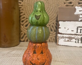 Vintage, calabaza, Otoño, vela, Russ