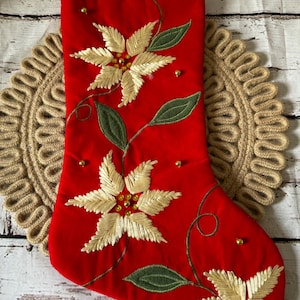 Vintage Christmas Stocking