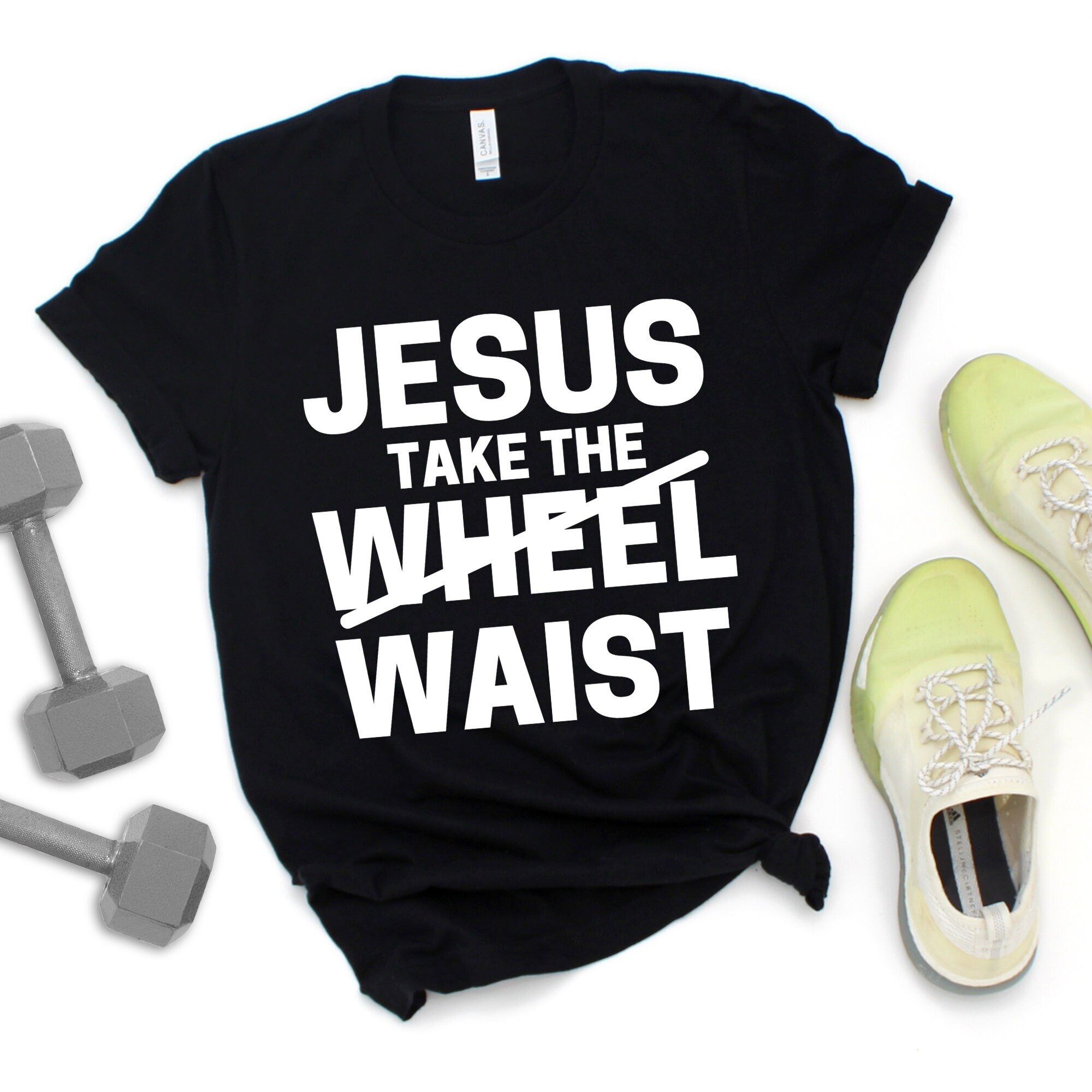 Waist Shirt Funny Gym Workout Shirt 