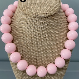 Solid Color Bubblegum Perlenketten, Chunky Gumball Perlenketten