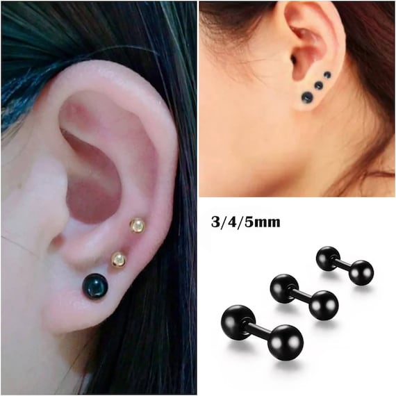 Surgical steel hotsell ball earrings