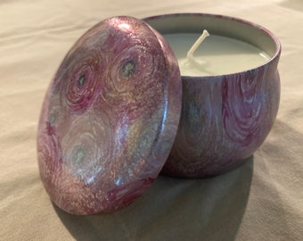 All natural lavender candle