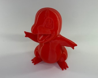 Charmander 3D-utskriven modell