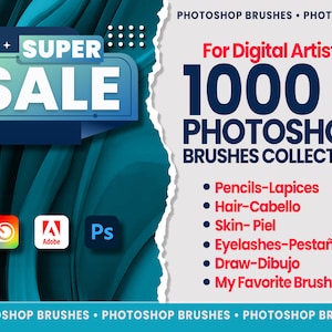 1000+ Adobe Photoshop Brushes - Für Künstler Professionelle Pinselsammlung Photoshop und mehr ...