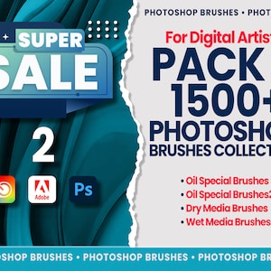 Photoshop Brushes Digital Artists Pack 2 PhotoShop