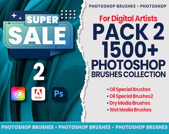 Photoshop Brushes Digital Artists Pack 2 PhotoShop