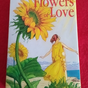 Blumen der Liebe Orakel Karten. Seltene Sammler Karten. Neu ungeöffnet in Cellophanverpackung.