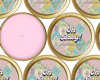Bulk Soy Wax Candles: Spring Baby Shower Favors