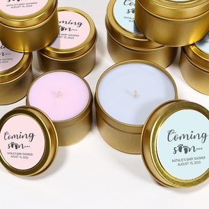 BULK Candles, Baby Shower Favors for Guests boys, Favors for Guests in Bulk, Candle Favors Baby