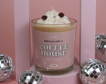 Espresso Martini Soy Candle: Coffee Lover Gift