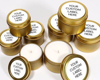 Wedding Party Favors for Guests in Bulk, Bulk Candles, Personalized Candles, Wholesale Candles, Candle Favor in Bulk, Corporate Gifts