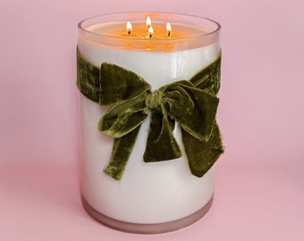 Extra Large 4-Wick Soy Candle: Luxury Home Fragrance, 300-500 Hour Burn