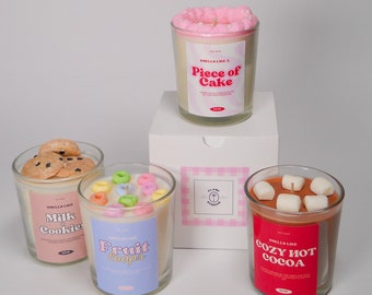 Dessert Candle, Boutique Candle, Delicious Cute Candles, Fake Food Candle, Cereal Candle