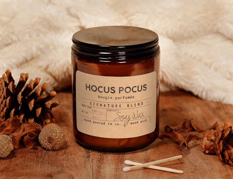 PalaceFeverLabel Hocus Pocus Candle - Thumbnail 3