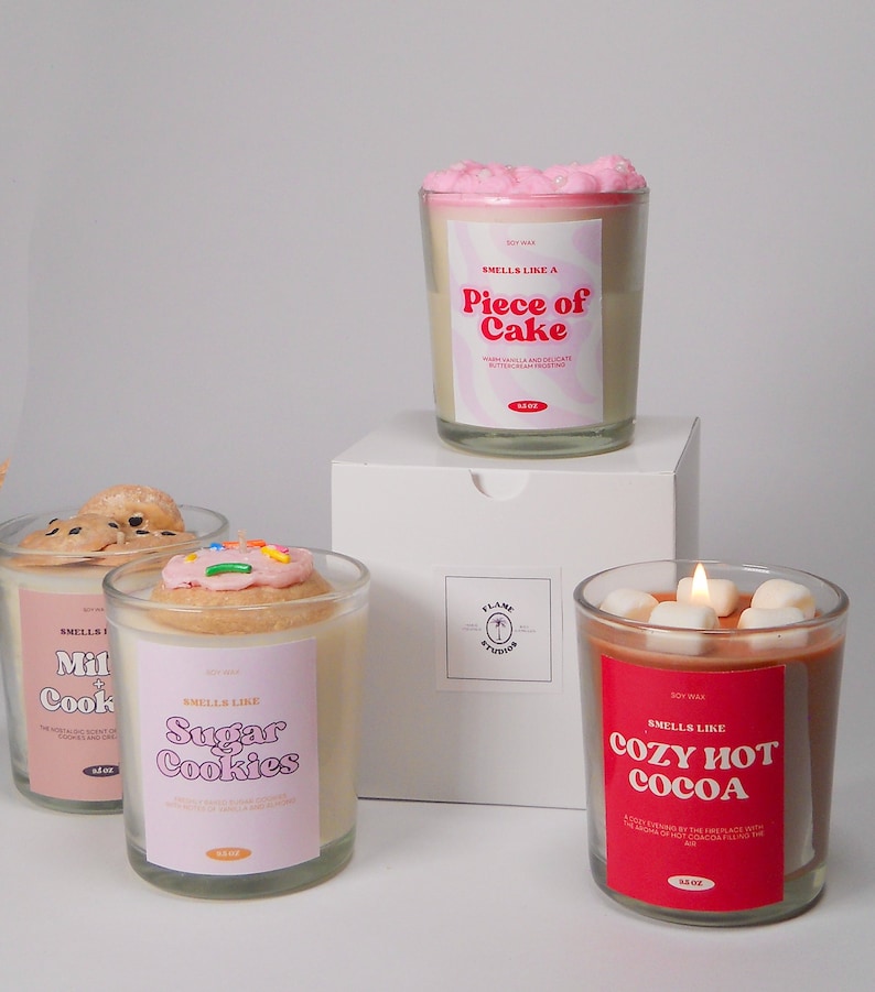 Cereal Candle, Sugar Cookie Melts, Fake Food Candle, Novelty Candle, Dessert Candle, Dessert
